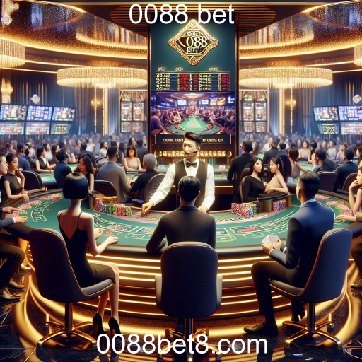 A Experiência do Cassino Ao Vivo na 0088 Bet